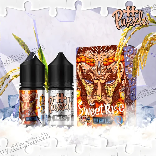 Набір для самозамісу In Bottle Puzzle Salt 30 мл (50 мг) - Sweet Rice (Солодкий Рис)